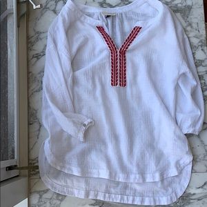 Universal thread swim cover up blouse